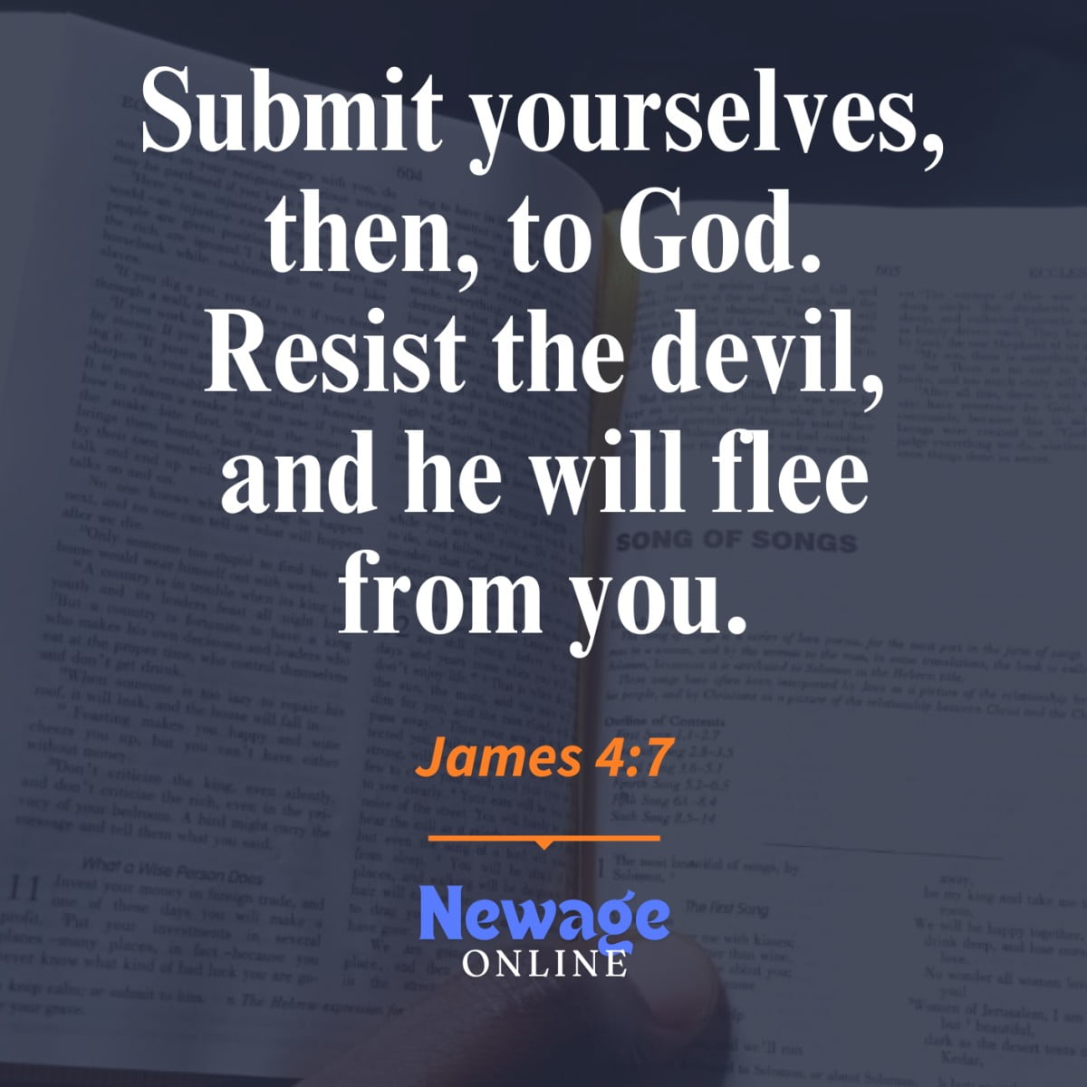 40 Important Bible Verses About Satan's Distractions